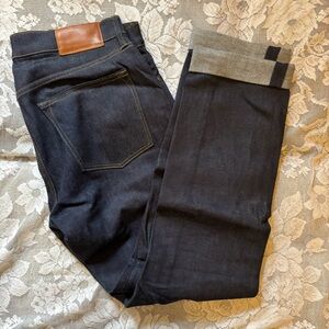 J. Crew Men's Deep Indigo Straight Jeans
